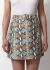 Michael Hoban '90s Snakeskin Skirt - 1