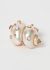 Vintage Fine Jewelry 14k Yellow Gold MAZ Shell Brooch - 1