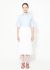 Céline 70s Jean's High-Waisted White Denim Skirt - 1