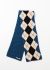 Balenciaga 2007 Argyll Knit Scarf - 1 Balenciaga 2007 Argyll Knit Scarf - 1