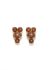 Exquisite Vintage Braided Resin Clip Earrings - 1 Exquisite Vintage Braided Resin Clip Earrings - 1