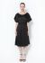 Prada Ruffled Sleeve Charmeuse Dress - 1