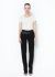 Céline F/W 2011 Wool Leather Trim Trousers - 1