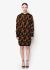 Saint Laurent F/W 1990 Leopard Hooded Dress - 1