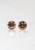 Modern Fine Jewelry 18k Gold & Brown Diamond Studs - 1 Modern Fine Jewelry 18k Gold & Brown Diamond Studs - 1