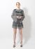 Balenciaga 2013 Ruffled Graphic Dress - 1