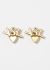 Saint Laurent Signature Logo Heart Earrings - 1