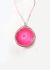 Exquisite Vintage Pink Geode Pendant - 1