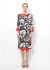 Exquisite Vintage Jean Patou '80s Floral Silk Ensemble - 1