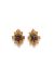 Exquisite Vintage Amber Clip Earrings - 1 Exquisite Vintage Amber Clip Earrings - 1