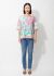 Exquisite Vintage Leonard Floral Print Top - 1