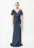 John Galliano Early 2000s Beaded Charmeuse Gown - 1
