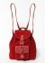 Gucci '90s Suede Bamboo Backpack - 1