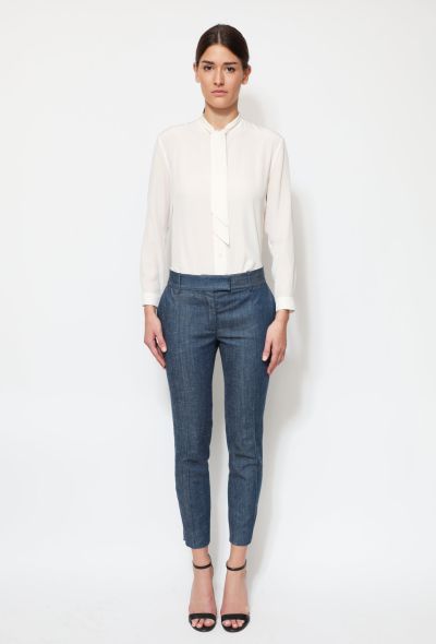Céline Pre-Fall 2011 Denim Trousers - 1 Céline Pre-Fall 2011 Denim Trousers - 1