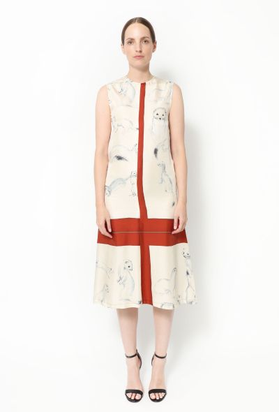 Céline F/W 2015 Wonderland Silk Dress - 1 Céline F/W 2015 Wonderland Silk Dress - 1