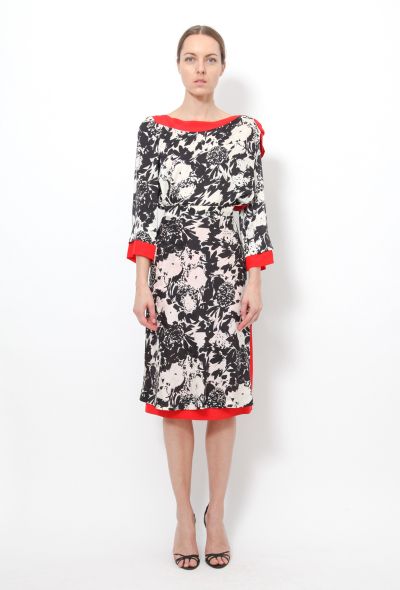 Exquisite Vintage Jean Patou '80s Floral Silk Ensemble - 1 Exquisite Vintage Jean Patou '80s Floral Silk Ensemble - 1